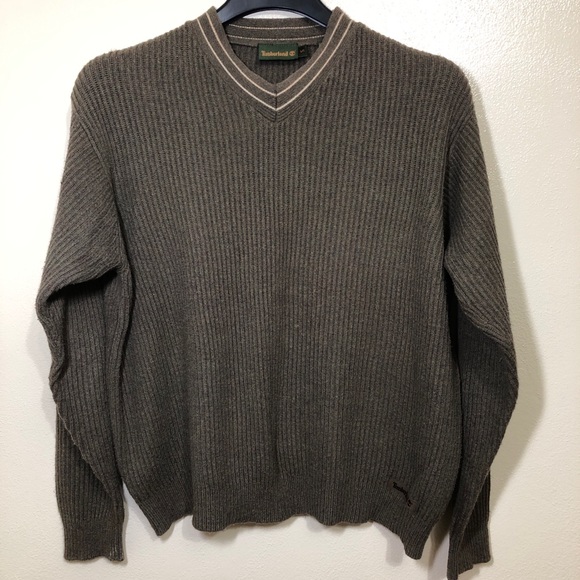 Timberland Other - Timberland Olive Green V-Neck Sweater
